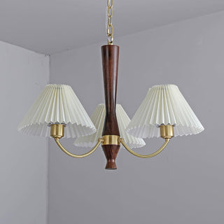 Polina Vintage Fabric Chandelier