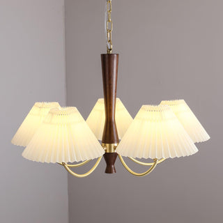 Polina Vintage Fabric Chandelier