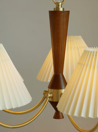Polina Vintage Fabric Chandelier