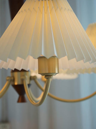 Polina Vintage Fabric Chandelier