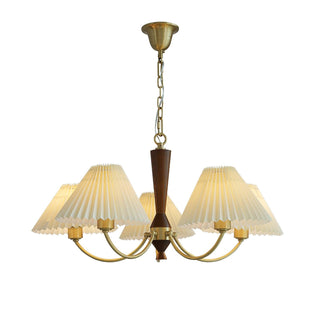 Polina Vintage Fabric Chandelier