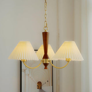 Polina Vintage Fabric Chandelier