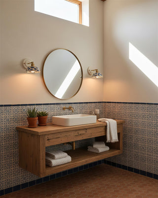 Tirox Rustic Ceramics Wall Lamp