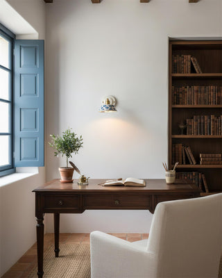 Tirox Rustic Ceramics Wall Lamp