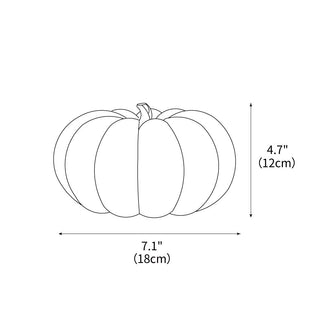 Portable Natural Resin Pumpkin Table Light