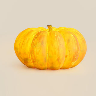 Portable Natural Resin Pumpkin Table Light