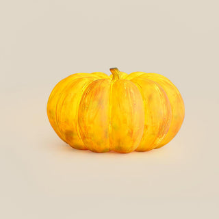 Portable Natural Resin Pumpkin Table Light