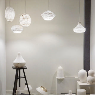 Neris Modern Alabaster Pendant Light