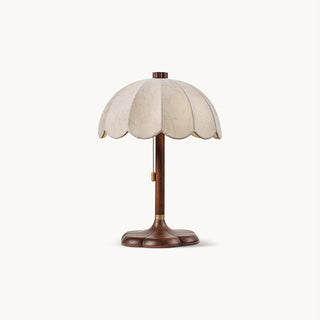 Prague Vintage Wood Table Lamp