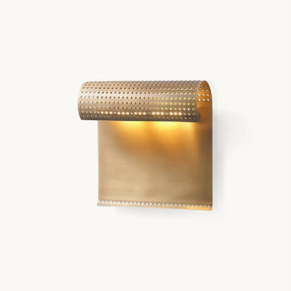 Precision Metal Curved Wall Sconce