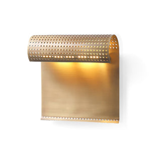 Precision Metal Curved Wall Sconce