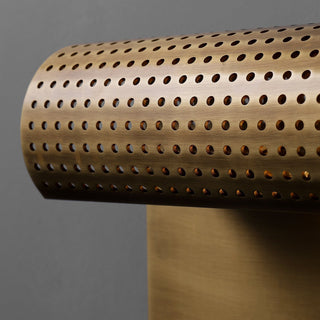 Precision Metal Curved Wall Sconce