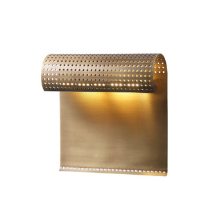 Precision Metal Curved Wall Sconce