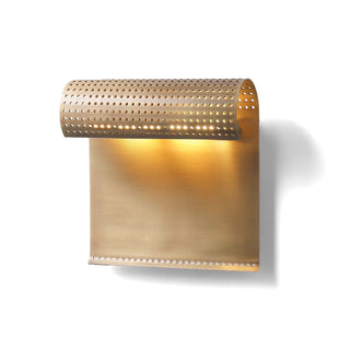 Precision Metal Curved Wall Sconce