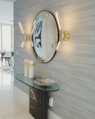 Neo Futuristic Metal Wall Lamp