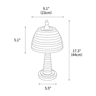 Prism Sculptural Glass Table Light