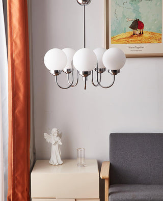 Carisa Industrial Metal Chandelier