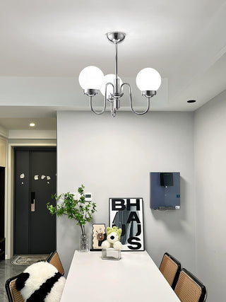 Carisa Industrial Metal Chandelier