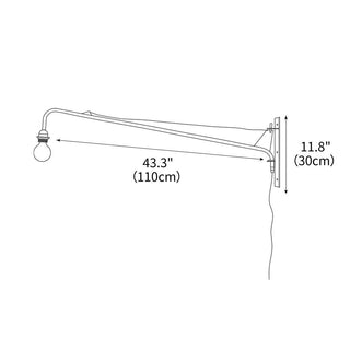 Prouve Minimalist Iron Wall Light