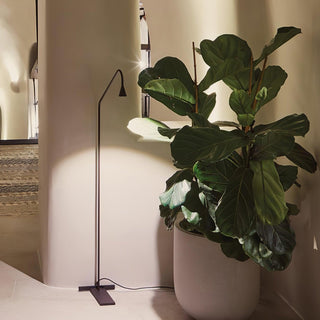 Pureform Minimalist Metal Floor Light