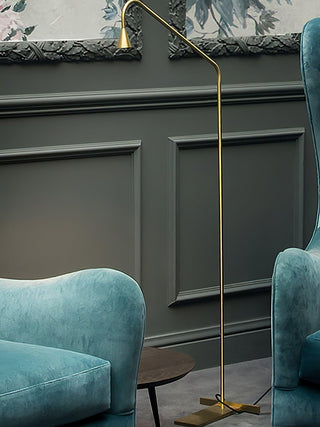 Pureform Minimalist Metal Floor Light