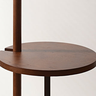 Puro Modern Concrete Wood Floor Lamp