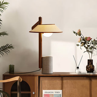 Puro Modern Cement Wood Table Lamp