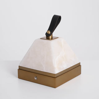 Zara Art Deco Alabaster Table Lamp
