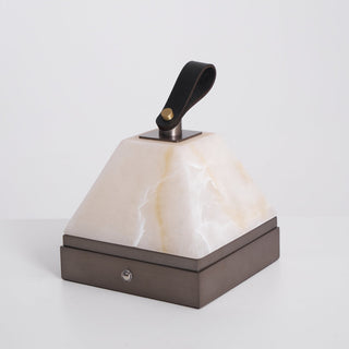 Zara Art Deco Alabaster Table Lamp