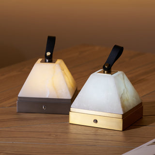 Zara Art Deco Alabaster Table Lamp