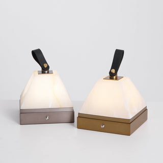 Zara Art Deco Alabaster Table Lamp