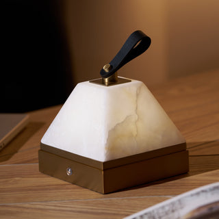 Zara Art Deco Alabaster Table Lamp