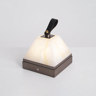 Zara Art Deco Alabaster Table Lamp