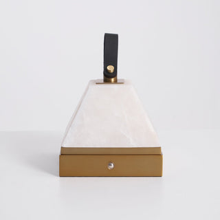 Zara Art Deco Alabaster Table Lamp