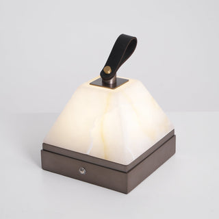 Zara Art Deco Alabaster Table Lamp