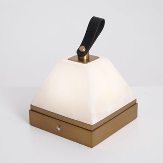 Zara Art Deco Alabaster Table Lamp