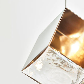 Square Cascading Cube Cluster Pendant Light