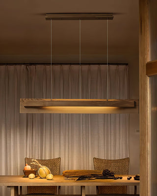 Zenith Minimalist Wood Pendant Light