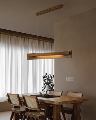 Zenith Minimalist Wood Pendant Light