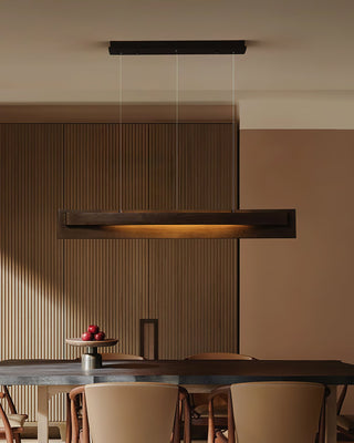 Zenith Minimalist Wood Pendant Light