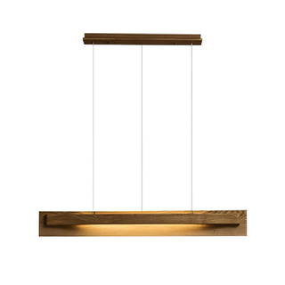 Zenith Minimalist Wood Pendant Light