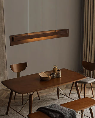 Zenith Minimalist Wood Pendant Light