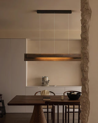 Zenith Minimalist Wood Pendant Light