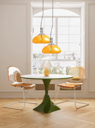 Quadrifoglio Natural Glass Pendant Light