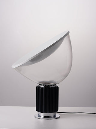 Zora Modern Glass Metal Table Lamp
