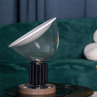 Zora Modern Glass Metal Table Lamp