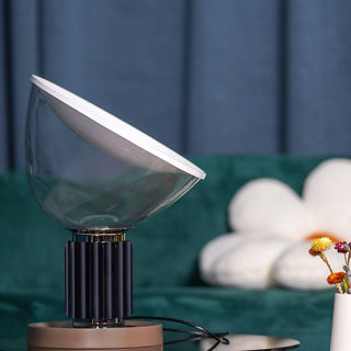 Zora Modern Glass Metal Table Lamp