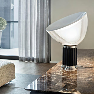 Zora Modern Glass Metal Table Lamp