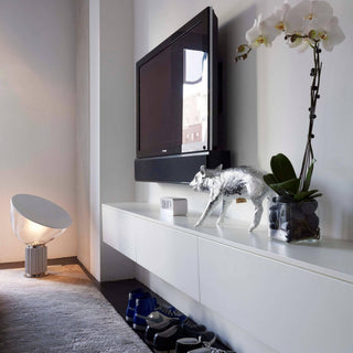 Zora Modern Glass Metal Table Lamp