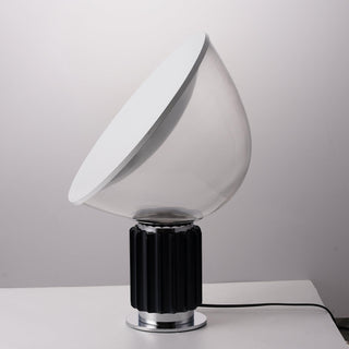 Zora Modern Glass Metal Table Lamp